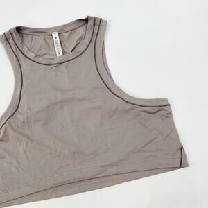 Lululemon purple gray tank top